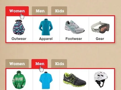 Facebook App Interface app design facebook ui