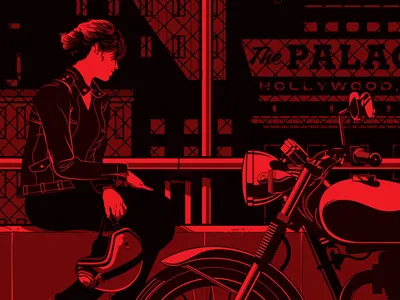 Screen Printed Gig Poster Work in Progress art design gig poster illustration poster print screen print