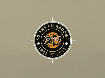 50 ans télécoms anniversary identity logotype pioneers telecom vintage