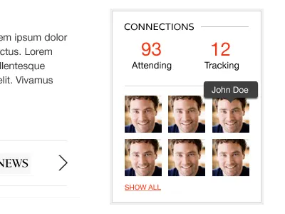 Widget clean sidebar widget