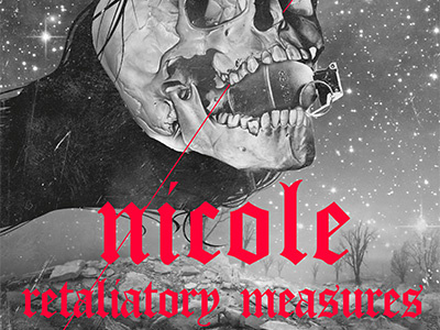 Nicole poster gig music poster skull