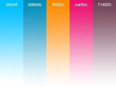 Next project color sheet blue color orange project rose style stylesheet ui webdesign