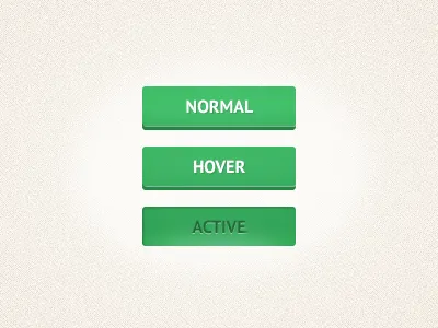 3D Buttons 3d 3d button button green ui
