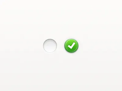 Checkmark Buttons buttons check checkmark green ios iphone