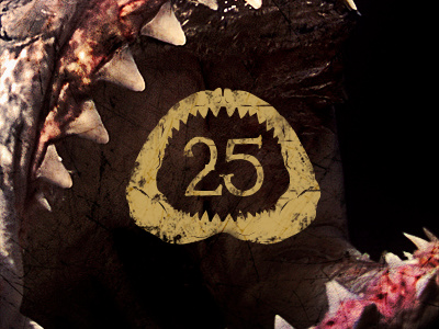 Shark Week 25th Anni logo concept