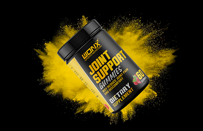 Supplement label design dietary supplement food label design gummies gummies label design gym gym supplement joint support gummies label design nutrition packaging design product label supplement supplement brand supplement label design wonx