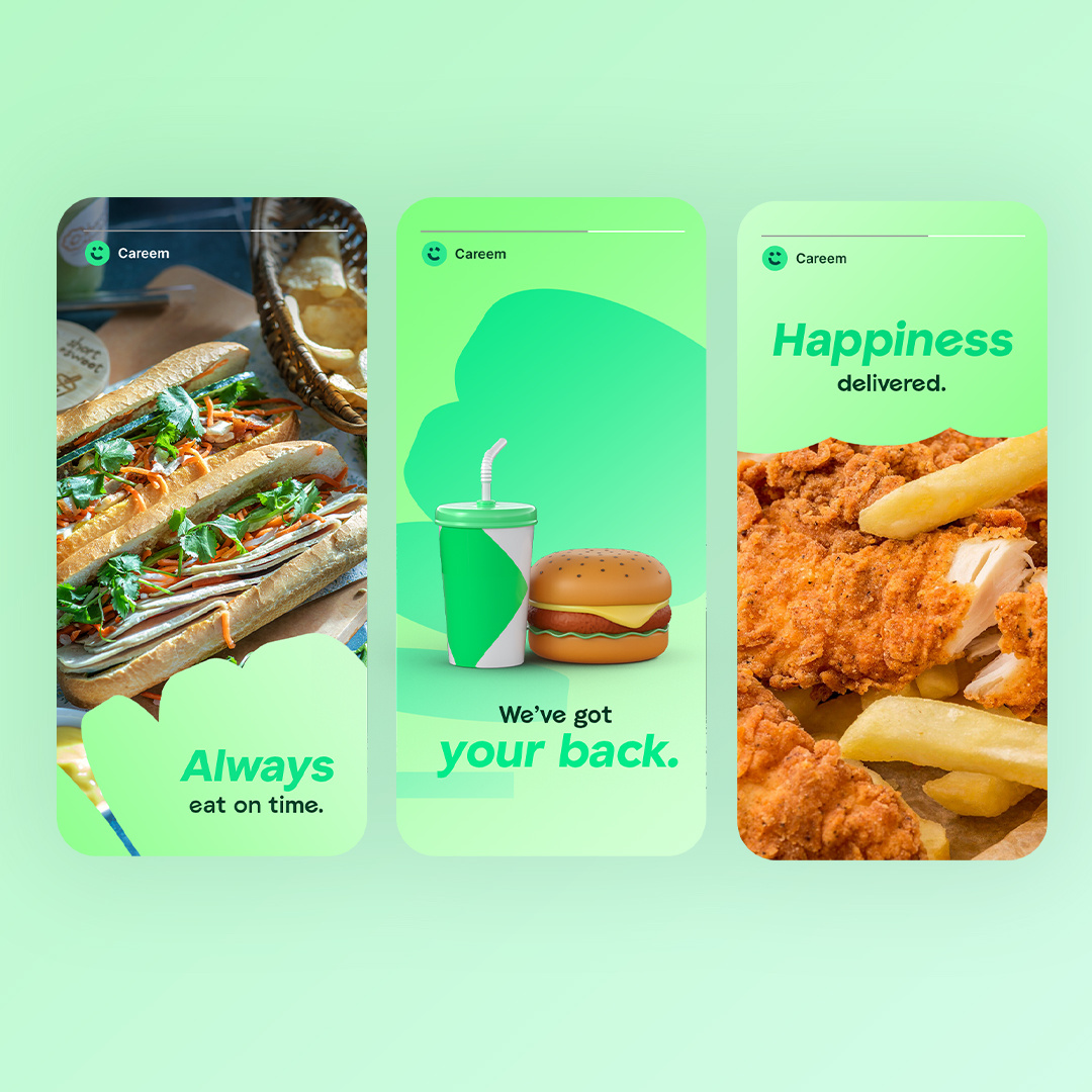 Careem Food art direction brand design branding concept creative direction design digital art digital design geometric graphic design graphics art ideation illustration logo marketing social media ui vector visual art visual design