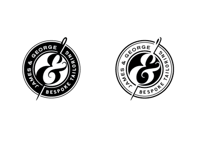 J & G cresty-thing design identity logo type typography