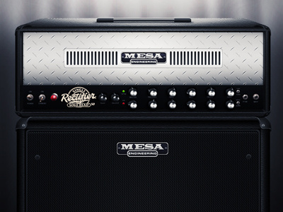 Mesa Boogie Amp afandi black illustration music