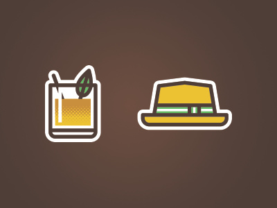 Derby Icons icon illustration kentucky derby