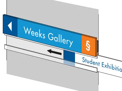 Dynamic Signage Mockup architecture arrows building directions dynamic signage map mapping module navigation planning sign signs wayfinding wip work in progress