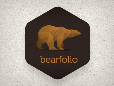 Bearfolio Cards brand branding bs cards business cards cards id logo