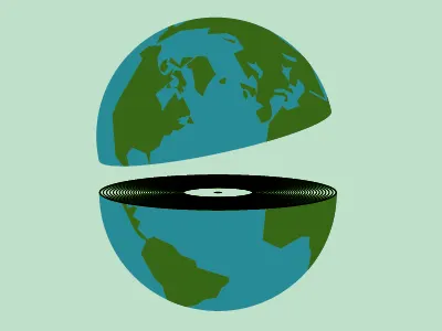 the word is a slice/disc