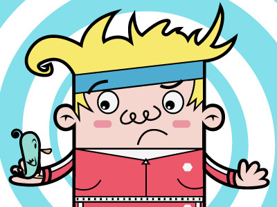 Ricky art direction character design illustration