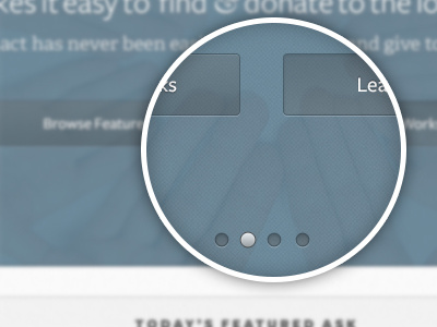 Button States active adelle buttons dots freight sans slider transparent