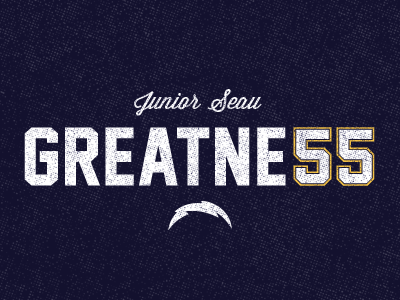 55 55 bolt up chargers football greatest of all time junior seau san diego