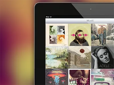 MuSick (Ipad App) apndora app icon ios ipad iphone music psd retina spotfy