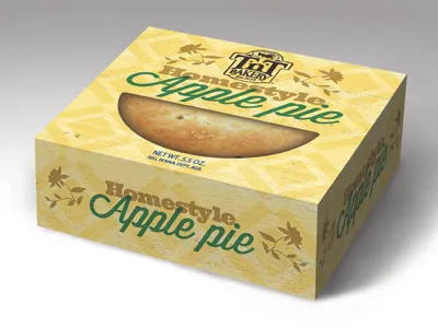 Apple Pie Box pattern texture type