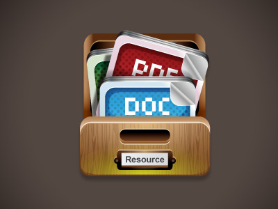 Reasource icon illustrator ios resource web