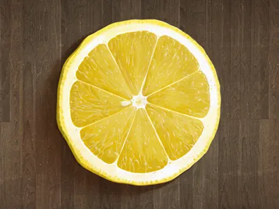 Lemon icon illustration lemon photoshop vector