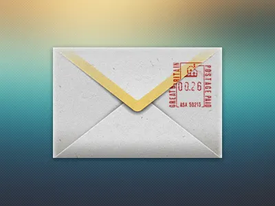 Mail Icon 003 envelope icon letter mail