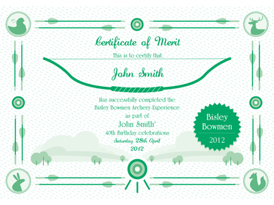 Certificate Artwork By Violawang certificate design graphic icon