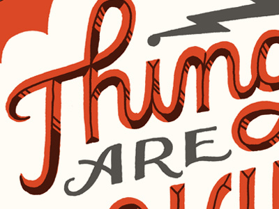 Things lettering