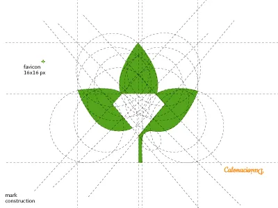 Mark Constuction brand branding diamond eco garden green guide guidelines leaf logo logo design luxury mark