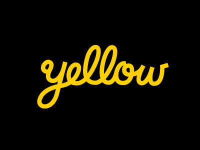 Yellow 2 logo smith type wordmark yellow