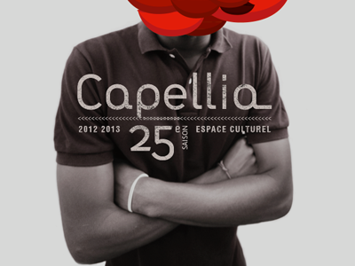 Capellia poster identity music poster season theatre