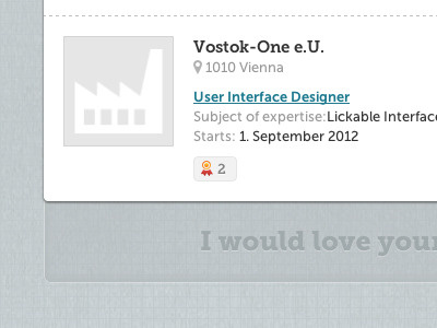 Some interface interface museo search result