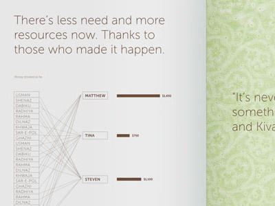 Kiva Promotional Campaign: infographic campaign infographic print design
