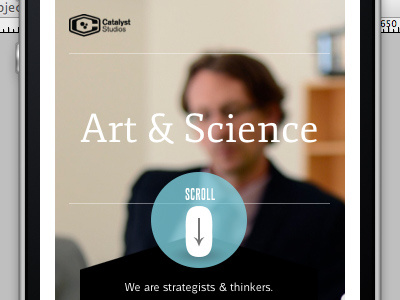 Catalyst Studios Mobile iphone mobile question responsive layout