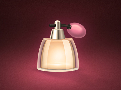 Perfume icon icon illustration perfume pink