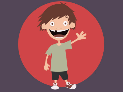 Awesome McAwesome Mascot kid mascot