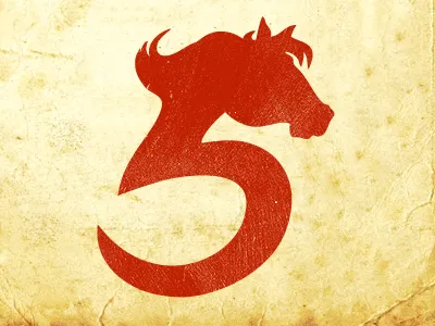 Derby De Mayo illustration typography