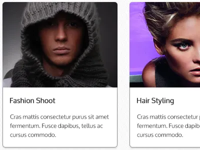 Fashion Site Homepage adaptive fashion texture website