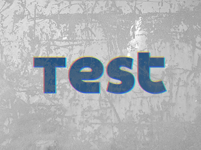 Just a test :P channels effect off register photoshop test