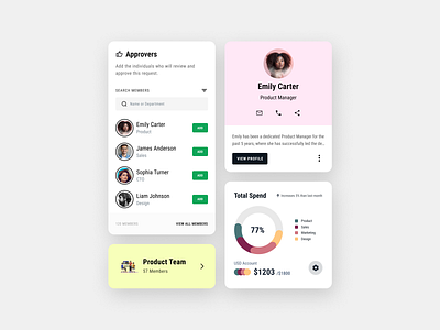 Elevating UI with sleek card components. #CardDesign #UXUI adobexd android branding cards components design design system figma illustration ui ui components user experience user interface ux