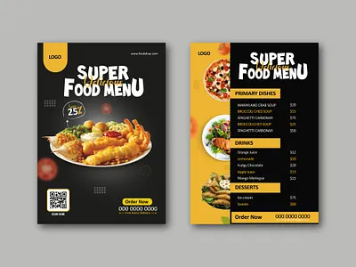 Food Menu Design brandidentity branding creativemenus design foodlovers foodmenu foodmenudesign graphic design menu menudesign restaurantbranding restaurantgoals restauranttips