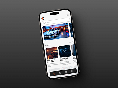 Cars Mobile App cars figma mobile app ui uiux ux uxui