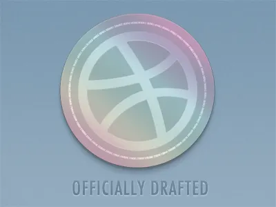 Hello Dribbble! drafted