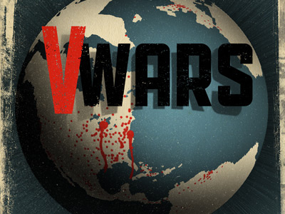 VWars comic illustration retro