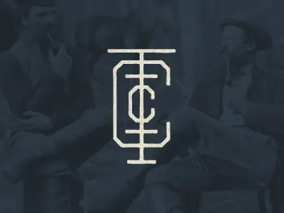 TCIC 4 brand identity logo monogram