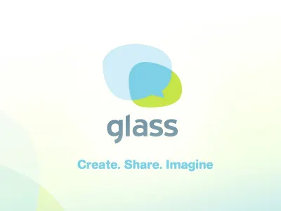 Glass logo