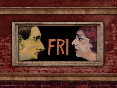 The day of the week 1 animation character design illustration interface phone