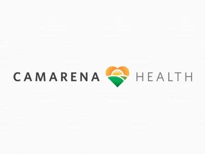 Camarena Health agriculture branding healthcare ignition labs logo