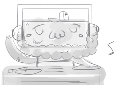 Sketch art direction character design illustration