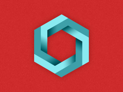 Penrose Hexagon chaka hexagon illustration logo mark penrose shape