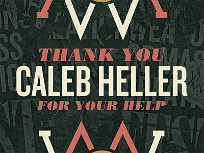 Thanks Caleb kickstarter thanks wmc fest